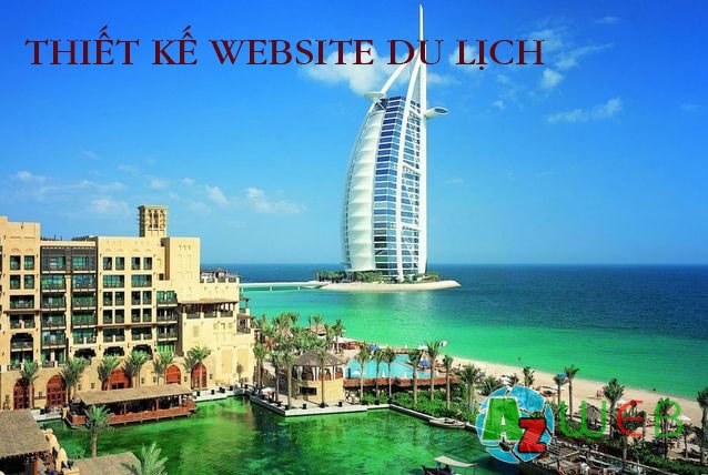 thiết kế website du lịch