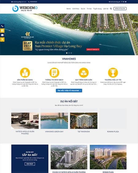 Website bất động sản 1