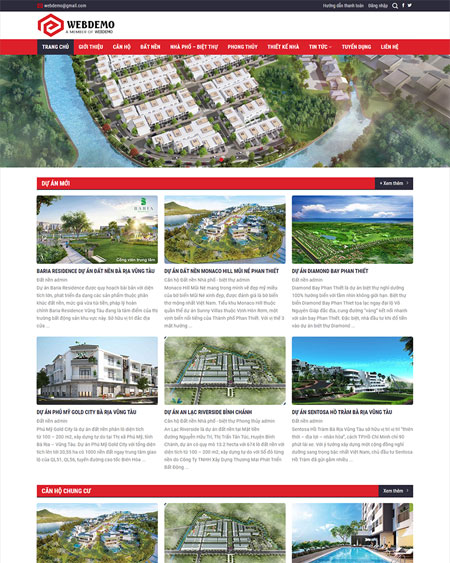 Website bất động sản