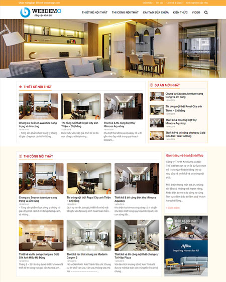Website thiết kế nội thất 5